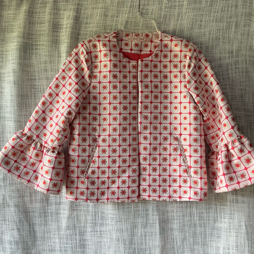 Traffic People Retro Floral Blazer